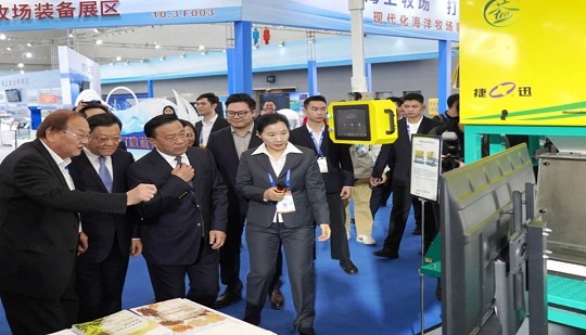 Bakan Han Jun ve Akademisyen Luo Xiwen, Çin Uluslararası Tarım Ticaret Fuarı'nda Jiexun Standını Ziyaret Etti!